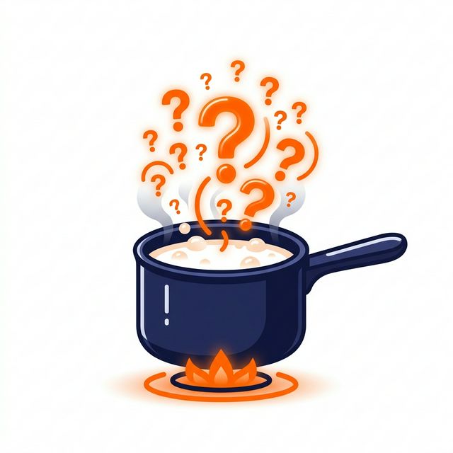 Curiosity and boiling milk